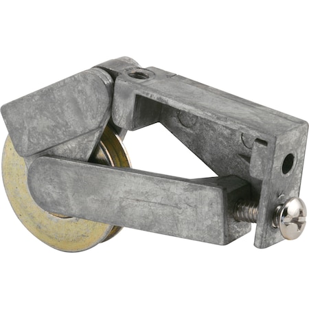 Prime-Line Single 1-1/4 in. Nylon Roller Assembly, Track Cleaner, Unique Back Housing (Single Pack) D 1794